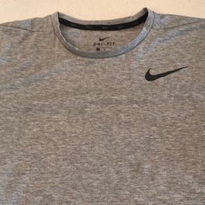 Nike Dri-Fit Shirt GRAY MEDIUM